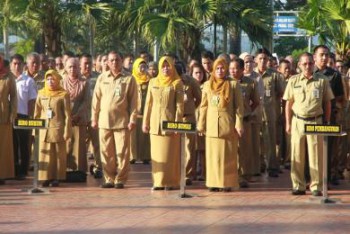 Hari Pertama Masuk Kerja Pasca Libur Idul Fitri, Tingkat Kehadiran PNS Setprov Kaltim 100 Persen